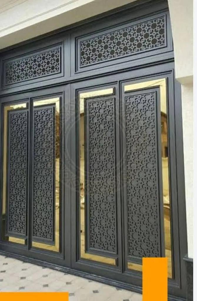 تركيب أبواب حديد حديثة تناسب الفلل في الرياض