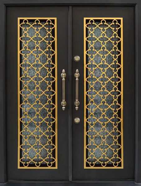 تركيب أبواب حديد حديثة تناسب الفلل في الرياض