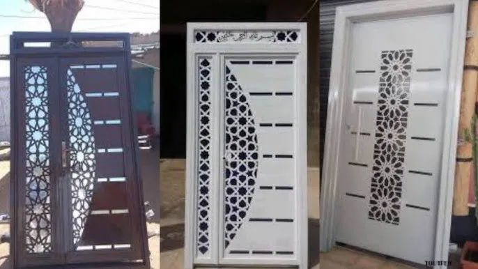 تركيب أبواب حديد حديثة تناسب الفلل في الرياض