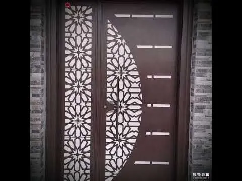 تركيب أبواب حديد حديثة تناسب الفلل في الرياض