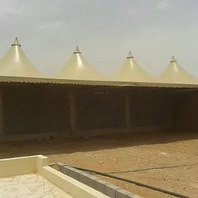 مظلات سيارات  هرمية حديثة مودرن الرياض