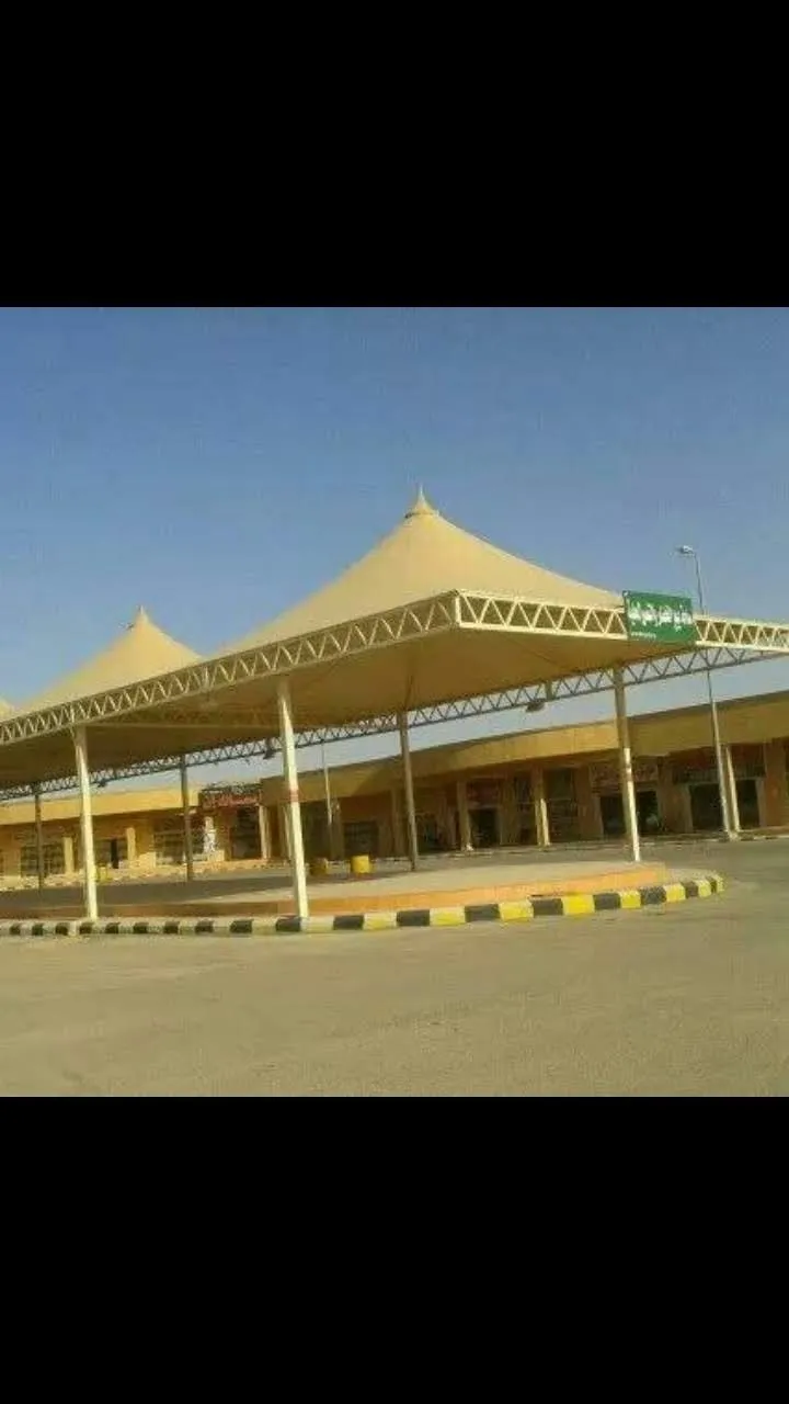 مظلات سيارات  هرمية حديثة مودرن الرياض