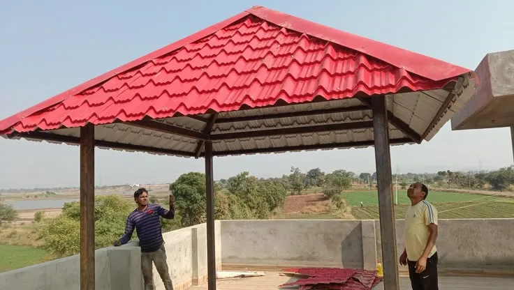 ورشة تركيب قرميد تركيب قرميد مداخل في الرياض