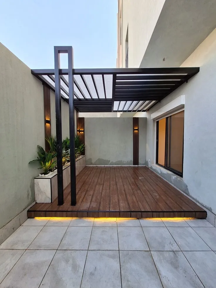 برجولات خارجية شمال الرياض – تركيب سريع وممتاز