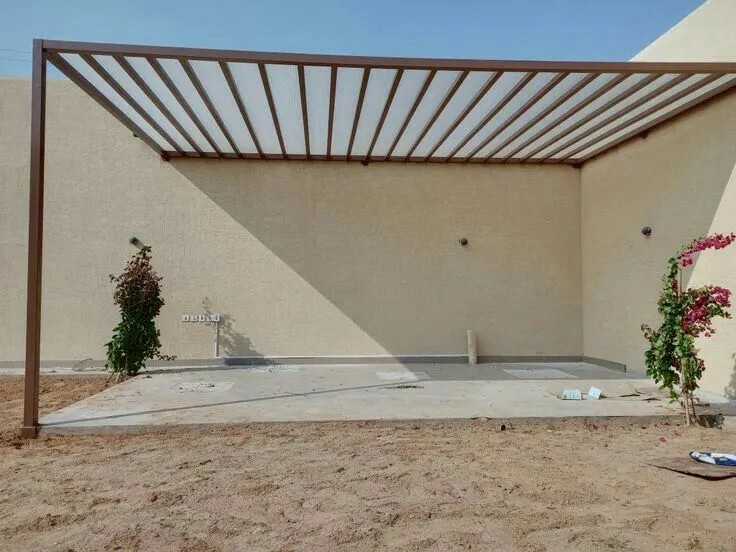 برجولات خارجية شمال الرياض – تركيب سريع وممتاز