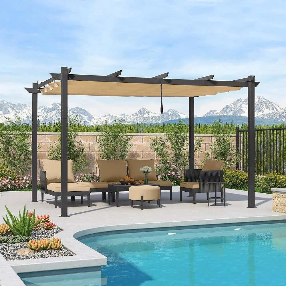 برجولات خارجية شمال الرياض – تركيب سريع وممتاز