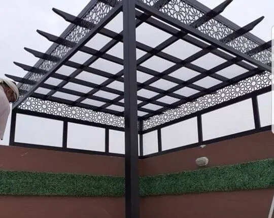 برجولات خارجية شمال الرياض – تركيب سريع وممتاز