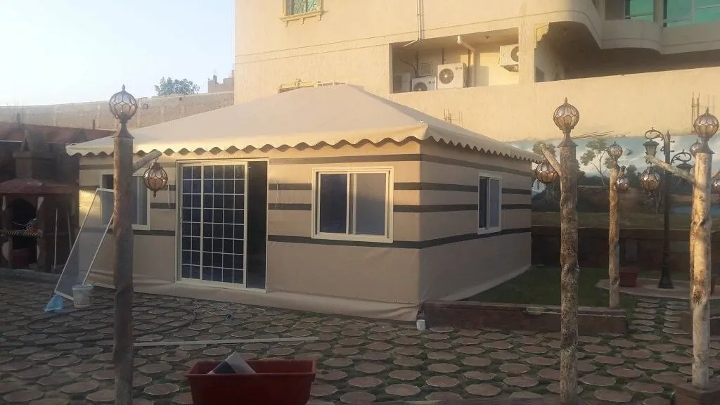 بيوت شعر ملكية بالرياض تصميم فاخر يناسب المخيمات والاستراحات