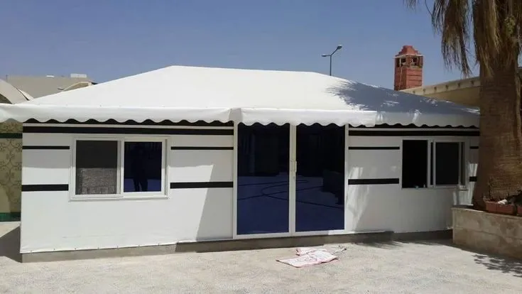 بيوت شعر ملكية بالرياض تصميم فاخر يناسب المخيمات والاستراحات