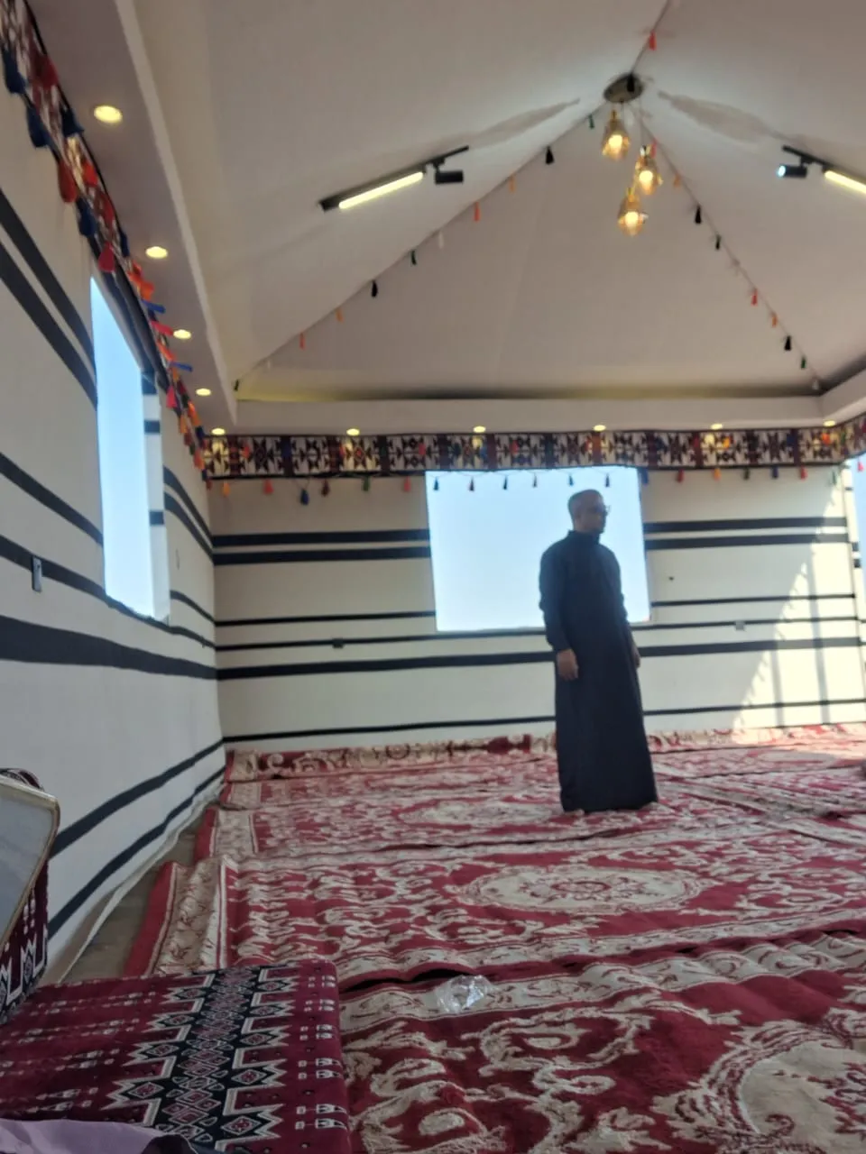 تركيب مجالس بيت شعر ملكية شمال الرياض