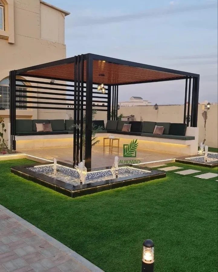 افضل بروجولات اسطح حي الغروب الرياض