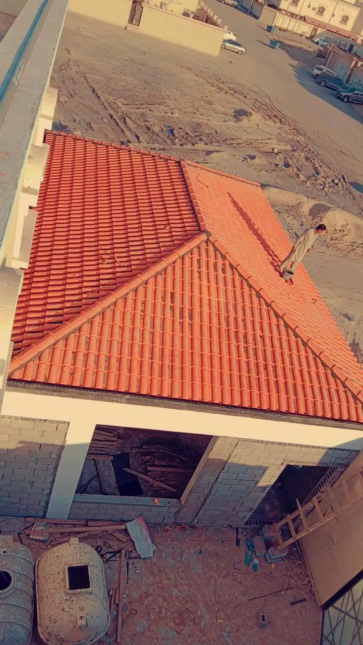 تركيب  قرميد  معدنية  حي العليا الرياض 